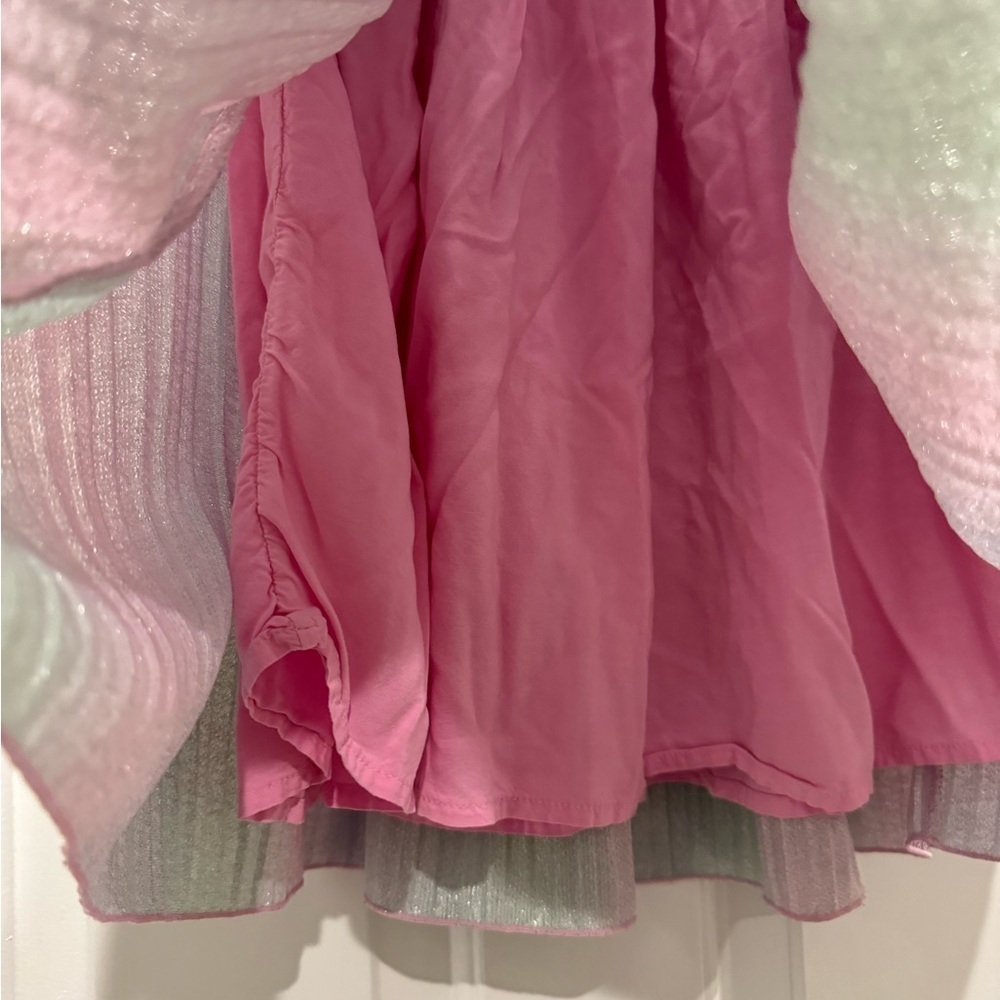Billieblush skirt metallic pleated multicolor shimmer girl size 10 rainbow NWOT - Picture 6 of 9